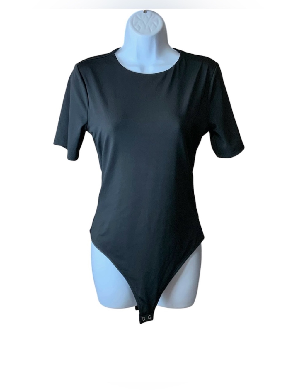Express Black Body Contour Cutout Bodysuit
